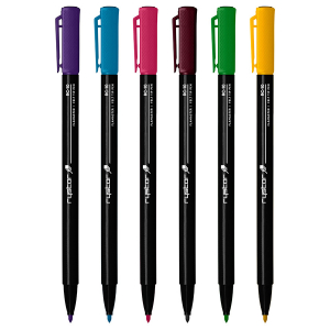 Pennarello professionale Rystor RC-10 in 12 colori intensi