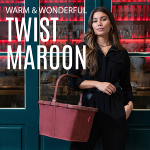 Reisenthel Twist Maroon borse personalizzate